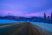 Glacier View Winter Driving