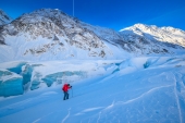 Skining Out of Valdez Glacier