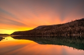 Sunrise Behind Summit Lake