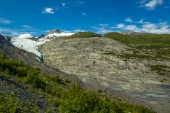 Worthington Glacier Receded