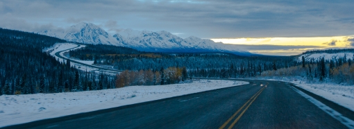 Alaska Highway to Kluane Range