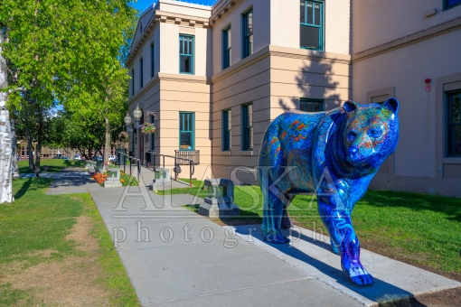 Anchorage Blue Bear on Parade