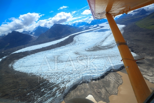 Flying By Russell Glacier