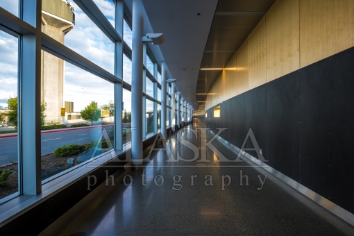 Ted Stevens Airport Inside Walkway Hall