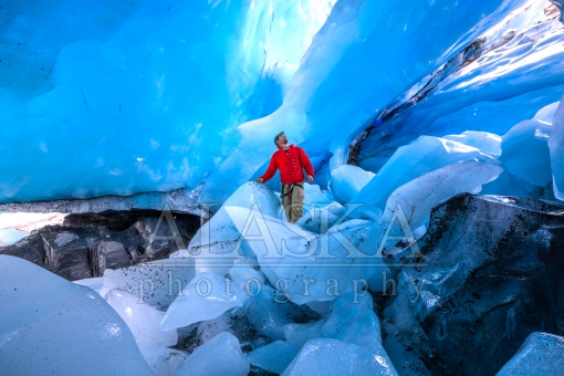 Worthington Glacier Inspection